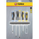 Викрутка Topex набор 5 шт. (39D885)