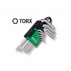 Набір інструментів Toptul ключів TORX Г-обр. T10-T50 9од. (GAAL0913)