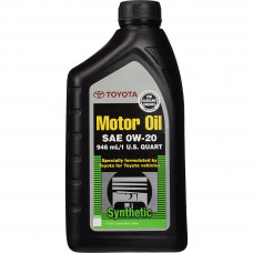 Моторна олива Toyota Motor Oil 0W-20 SP 946 ml (00279-0WQTE)