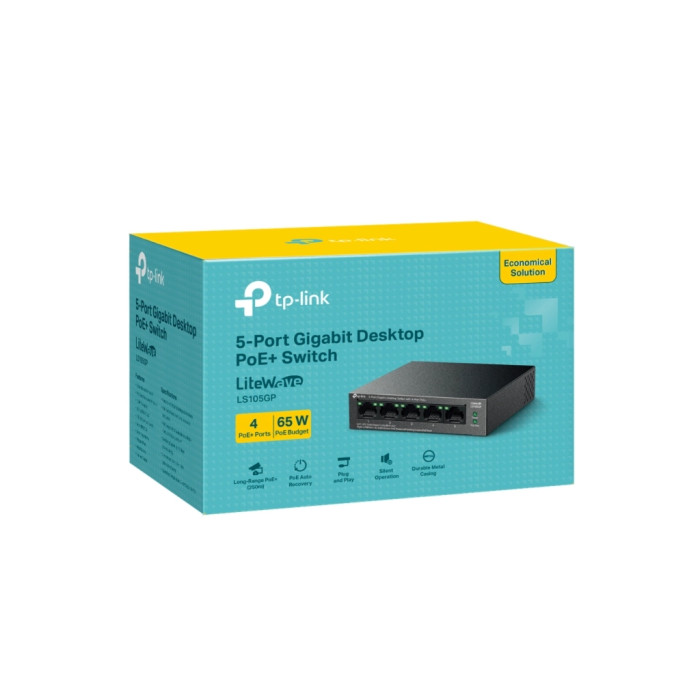 Комутатор мережевий TP-Link LS105GP