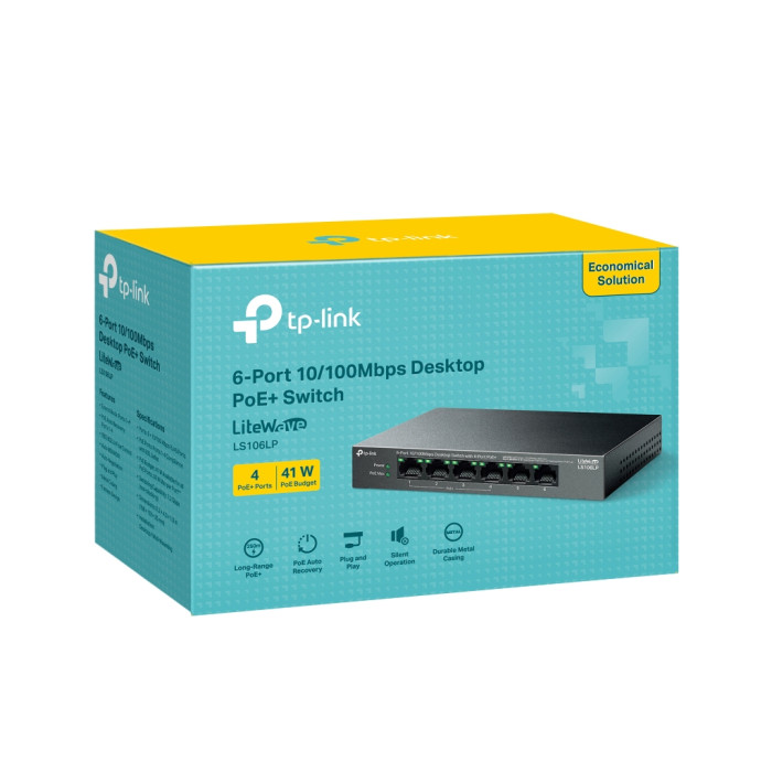 Комутатор мережевий TP-Link LS106LP