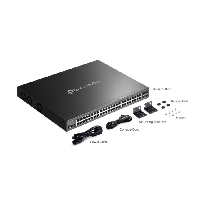 Комутатор мережевий TP-Link SG5452XMPP