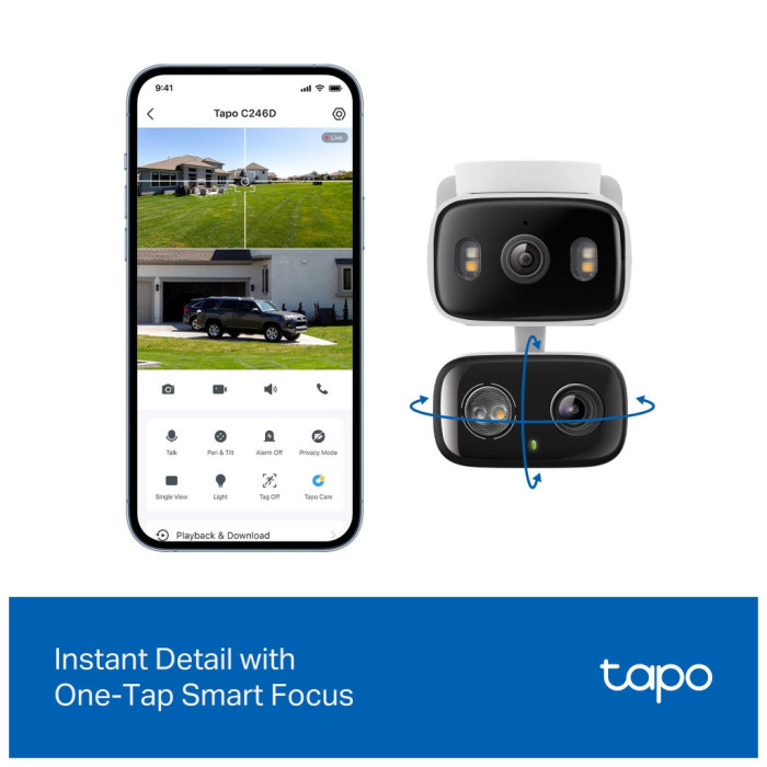 Камера відеоспостереження TP-Link TAPO-C246D