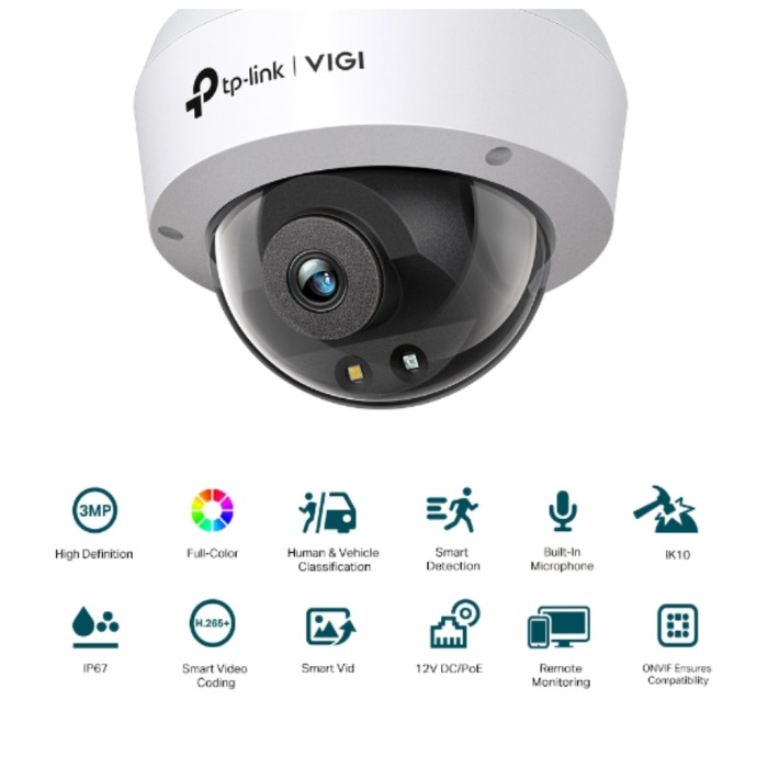 Камера відеоспостереження TP-Link VIGI-C230-2.8