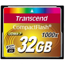 Карта пам'яті Transcend 32Gb Compact Flash 1000x (TS32GCF1000)