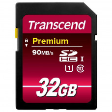 Карта пам'яті Transcend 32Gb SDHC class 10 UHS-I Premium (TS32GSDU1)