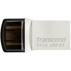 USB флеш накопичувач Transcend 64GB JetFlash 890S USB 3.1 (TS64GJF890S)