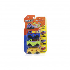 Машина TransRacers 2 в 1 Будівельний транспорт, 3 шт (6586370)