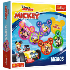 Настільна гра Trefl Мемо. Міккі Маус на родстерах (Memos: Mickey and The Roadster Racers) (01601)