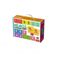 Настільна гра Trefl Мемо Класичні. Рухайся та грай (Memos Classic&plus. Move and play) (02271)