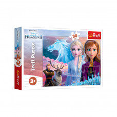 Пазл Trefl Disney Frozen 2 Відвага сестер, 30 елементів (6336269)