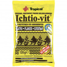 Корм для риб Tropical Ichtio-vit у пластівцях 1 л/120 г (5900469004074)