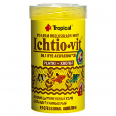 Корм для риб Tropical Ichtio-vit у пластівцях 100 мл (5900469770030)