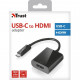 Перехідник USB-C to HDMI BLACK Trust (21011_TRUST)