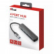 Концентратор Trust Halyx 4-Port USB-A 3.2 ALUMINIUM (23327_TRUST)