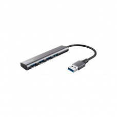 Концентратор Halyx 4-Port USB-A 3.2 Grey Trust (24947_TRUST)