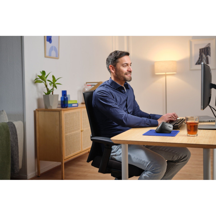 Мишка Trust Bayo+ Ergonomic Wireless/Bluetooth Black (25146)