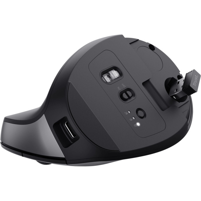 Мишка Trust Bayo+ Ergonomic Wireless/Bluetooth Black (25146)