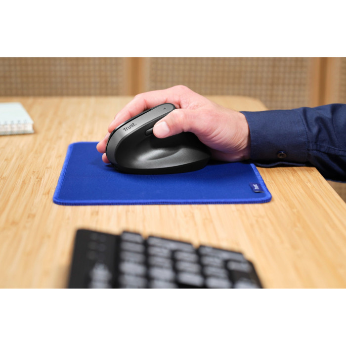 Мишка Trust Bayo+ Ergonomic Wireless/Bluetooth Black (25146)