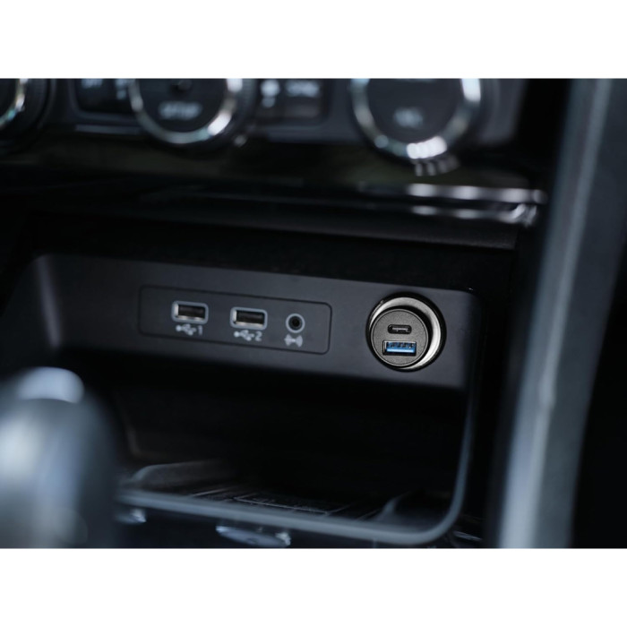 Зарядний пристрій Trust USB-C PD25W + USB QC12W 37W Black (25197_TRUST)