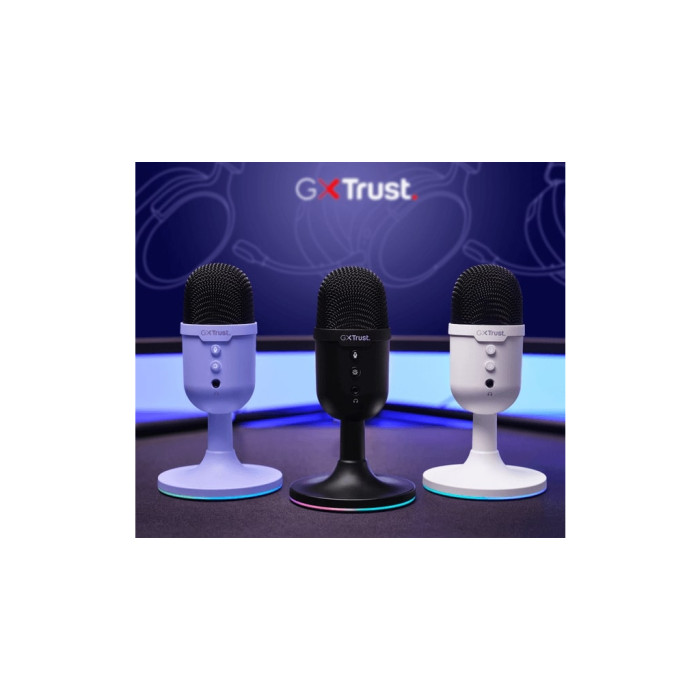Мікрофон Trust GXT 234W Yunix USB White (25374)