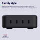 Зарядний пристрій Trust Maxo 4xUSB-C PD240W GaN Black (25413_TRUST)