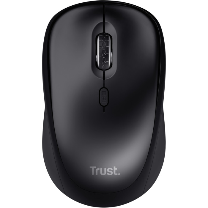 Мишка Trust Yvi+ Silent Wireless Glossy Black (25512)