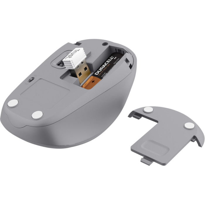 Мишка Trust Yvi+ Silent Wireless White (25513)