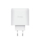 Зарядний пристрій Trust USB-C 65W GaN PD/PPS white (25524_TRUST)
