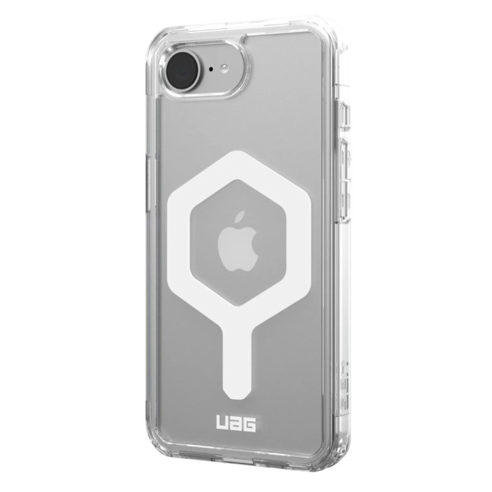 Чохол до мобільного телефона UAG iPhone 16E (4th Gen, 2025), Plyo MagSafe, Ice/White (114501114341)