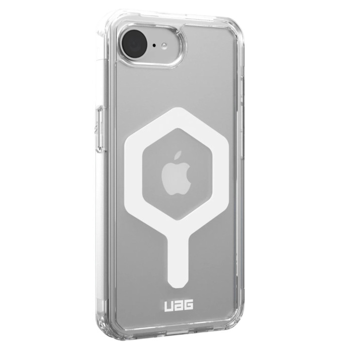 Чохол до мобільного телефона UAG iPhone 16E (4th Gen, 2025), Plyo MagSafe, Ice/White (114501114341)
