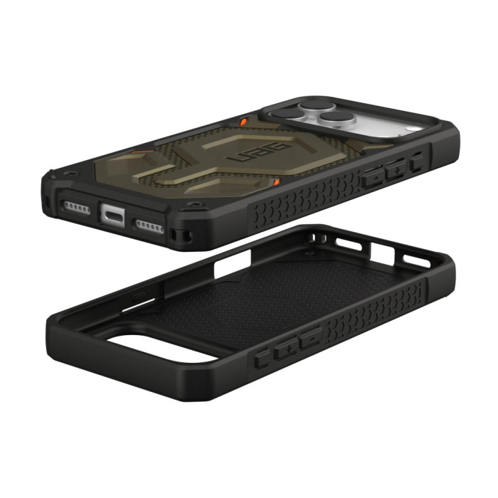 Чохол до мобільного телефона UAG iPhone 17 Pro Max Monarch Pro MagSafe Kevlar Element Green (11451411397B)