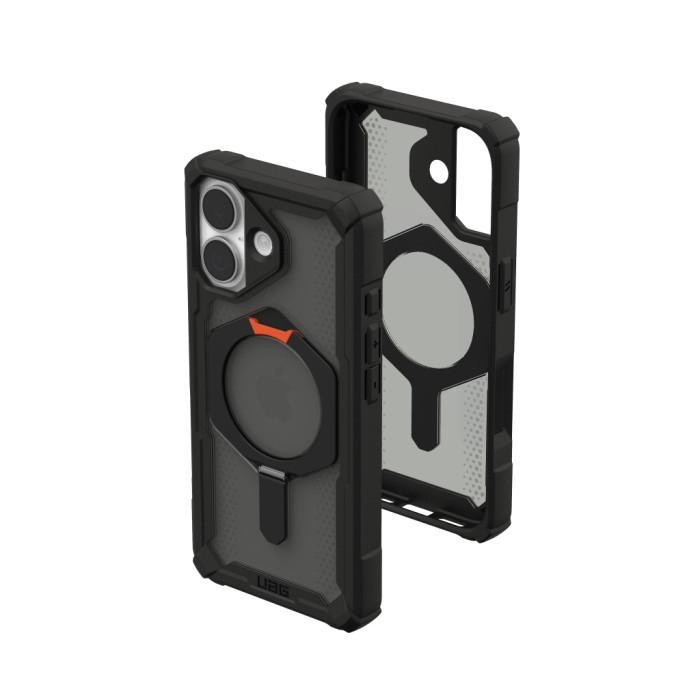 Чохол до мобільного телефона UAG iPhone 17 Plasma XTE MagSafe Black/Pop Orange (114526114097)