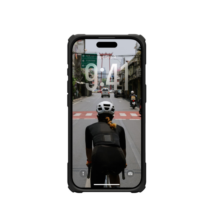 Чохол до мобільного телефона UAG iPhone 17 Plasma XTE MagSafe Black/Pop Orange (114526114097)