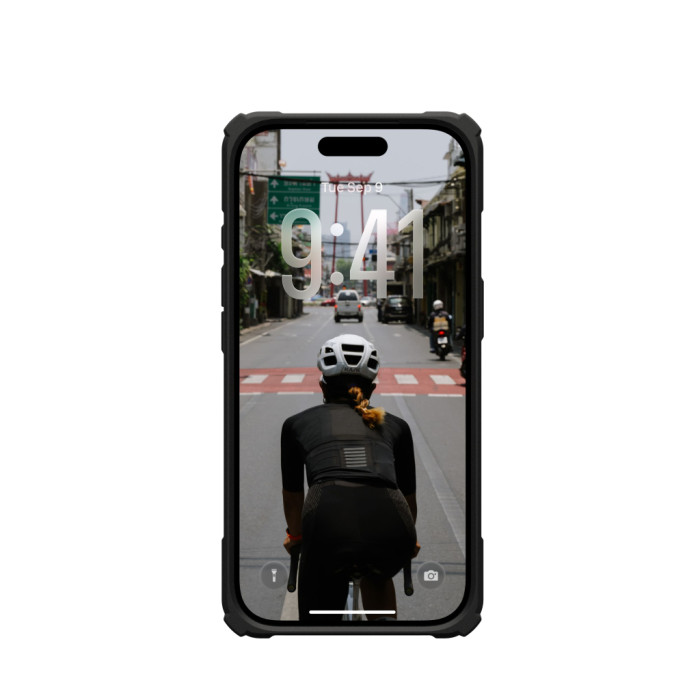 Чохол до мобільного телефона UAG iPhone 17 Pro Plasma XTE MagSafe Black/Pop Orange (114527114097)
