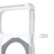 Чохол до мобільного телефона UAG Plasma XTE MagSafe iPhone 17 Pro Clear/Titanium (114527114G36)