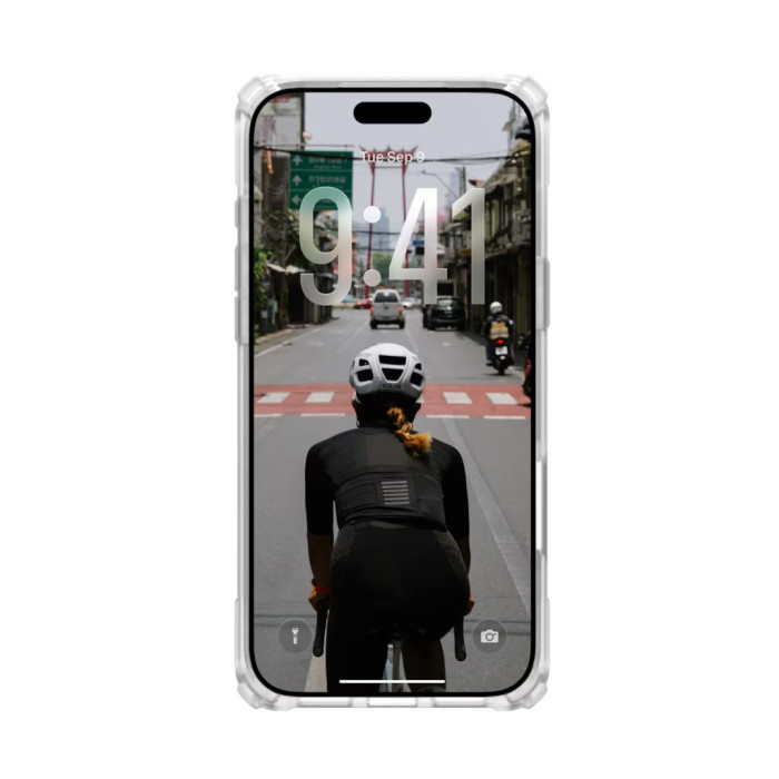Чохол до мобільного телефона UAG Plasma XTE MagSafe iPhone 17 Pro Max Clear/Titanium (114528114G36)