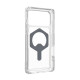 Чохол до мобільного телефона UAG Plasma XTE MagSafe iPhone 17 Pro Max Clear/Titanium (114528114G36)