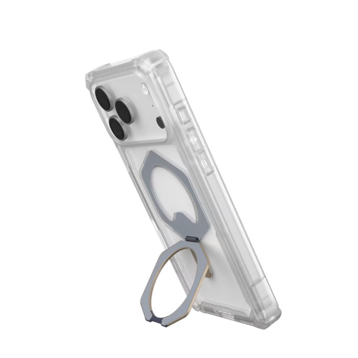 Чохол до мобільного телефона UAG Plasma XTE MagSafe iPhone 17 Pro Max Clear/Titanium (114528114G36)