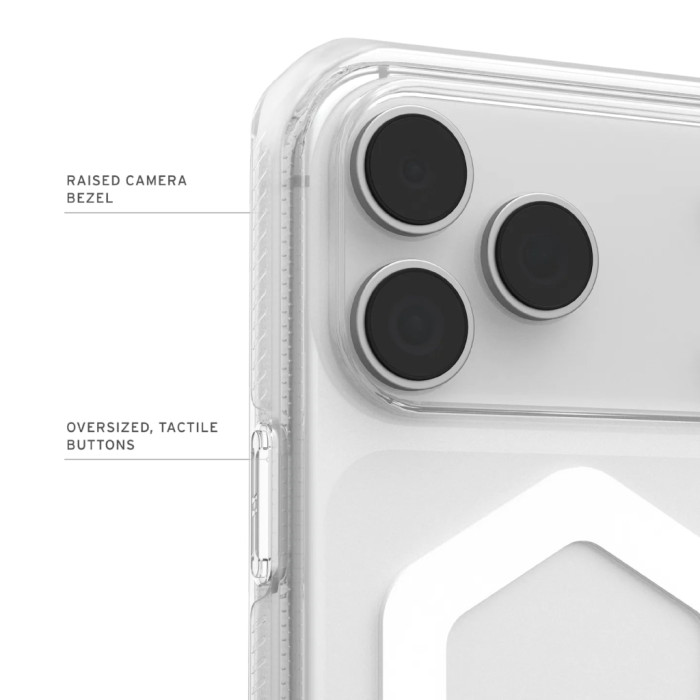 Чохол до мобільного телефона UAG Plyo MagSafe iPhone 17 Pro Max Ice/White (114530114341)
