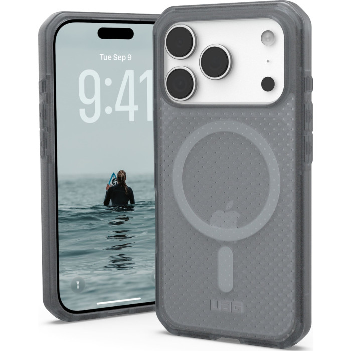 Чохол до мобільного телефона UAG iPhone 17 Pro Dot MagSafe Ash (114536113131)