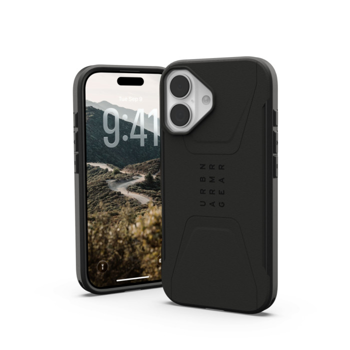 Чохол до мобільного телефона UAG iPhone 17 Civilian MagSafe Black (114547114040)