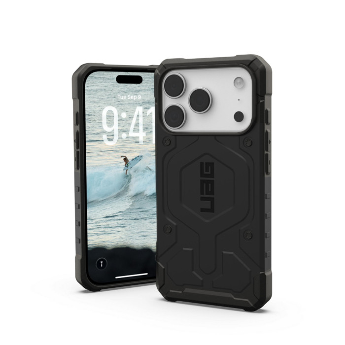 Чохол до мобільного телефона UAG Pathfinder MagSafe iPhone 17 Pro Black (114548114040)