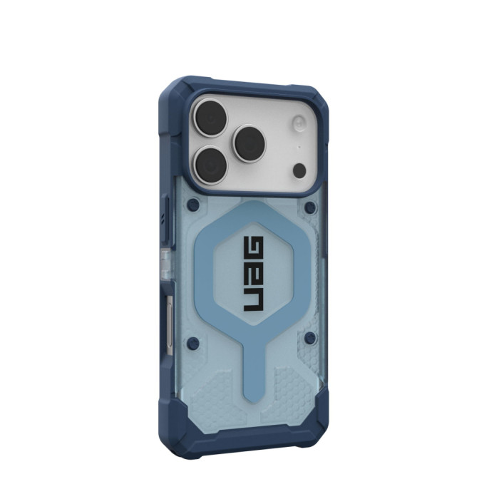Чохол до мобільного телефона UAG iPhone 17 Pro Pathfinder Clear MagSafe Bundle Blues Lanyard (1145511BV03)