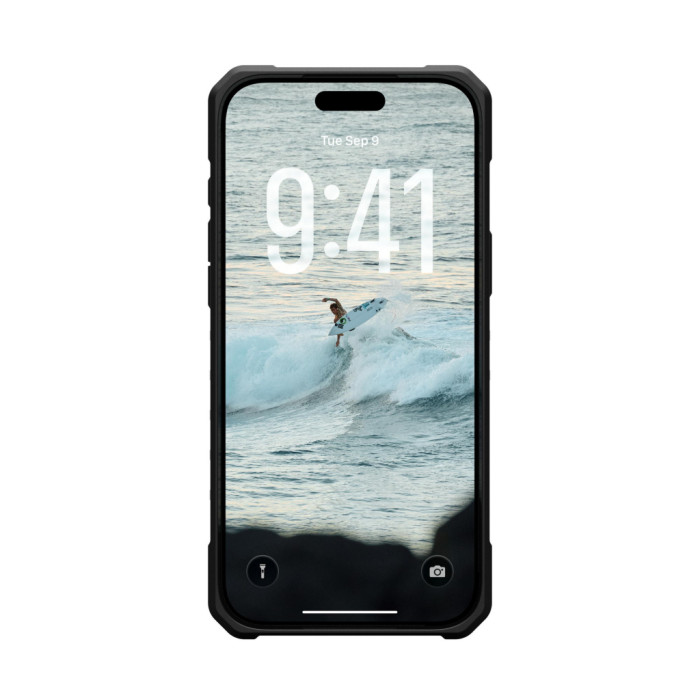 Чохол до мобільного телефона UAG iPhone 17 Pro Max Pathfinder Clear MagSafe Ash/Black (114552113140)