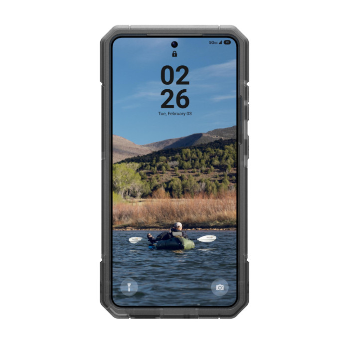 Чохол до мобільного телефона UAG Samsung Galaxy S26 Ultra Trooper with Magnet clear/ash (214516114G31)