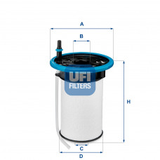 Фільтр паливний UFI 26.052.00