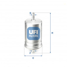 Фільтр паливний UFI 31.510.00