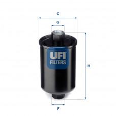 Фільтр паливний UFI 31.741.00