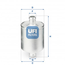 Фільтр паливний UFI 31.836.00